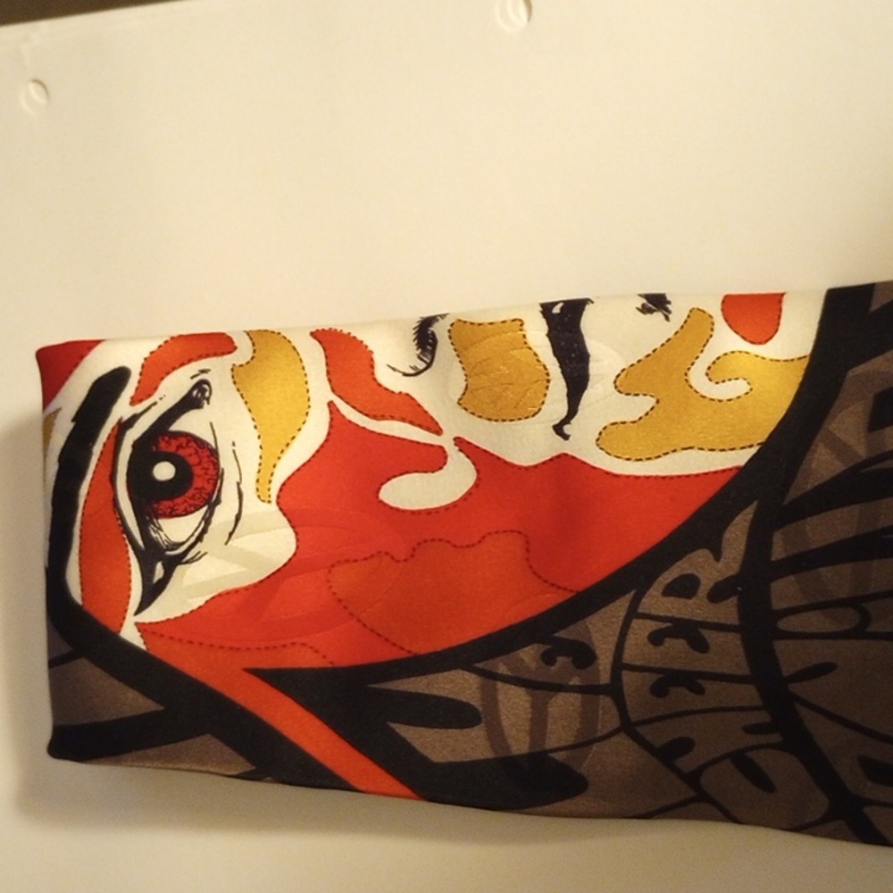 THE  FILLMORE POSTER TIE ~SUN FACE,Bill Graham # 84 (Produced in 1992) ~ 56"